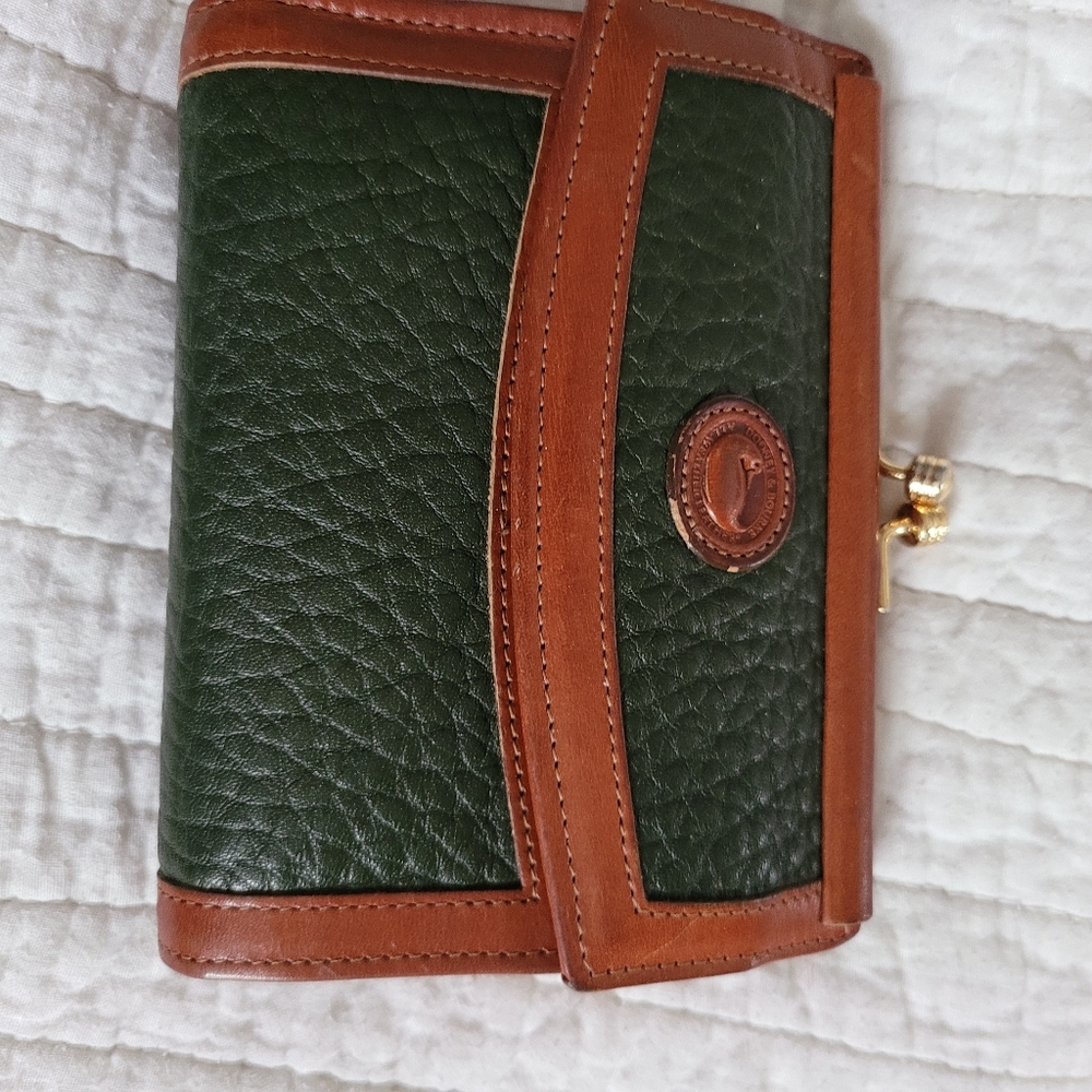 Vintage Dooney and Burke Tri fold Wallet